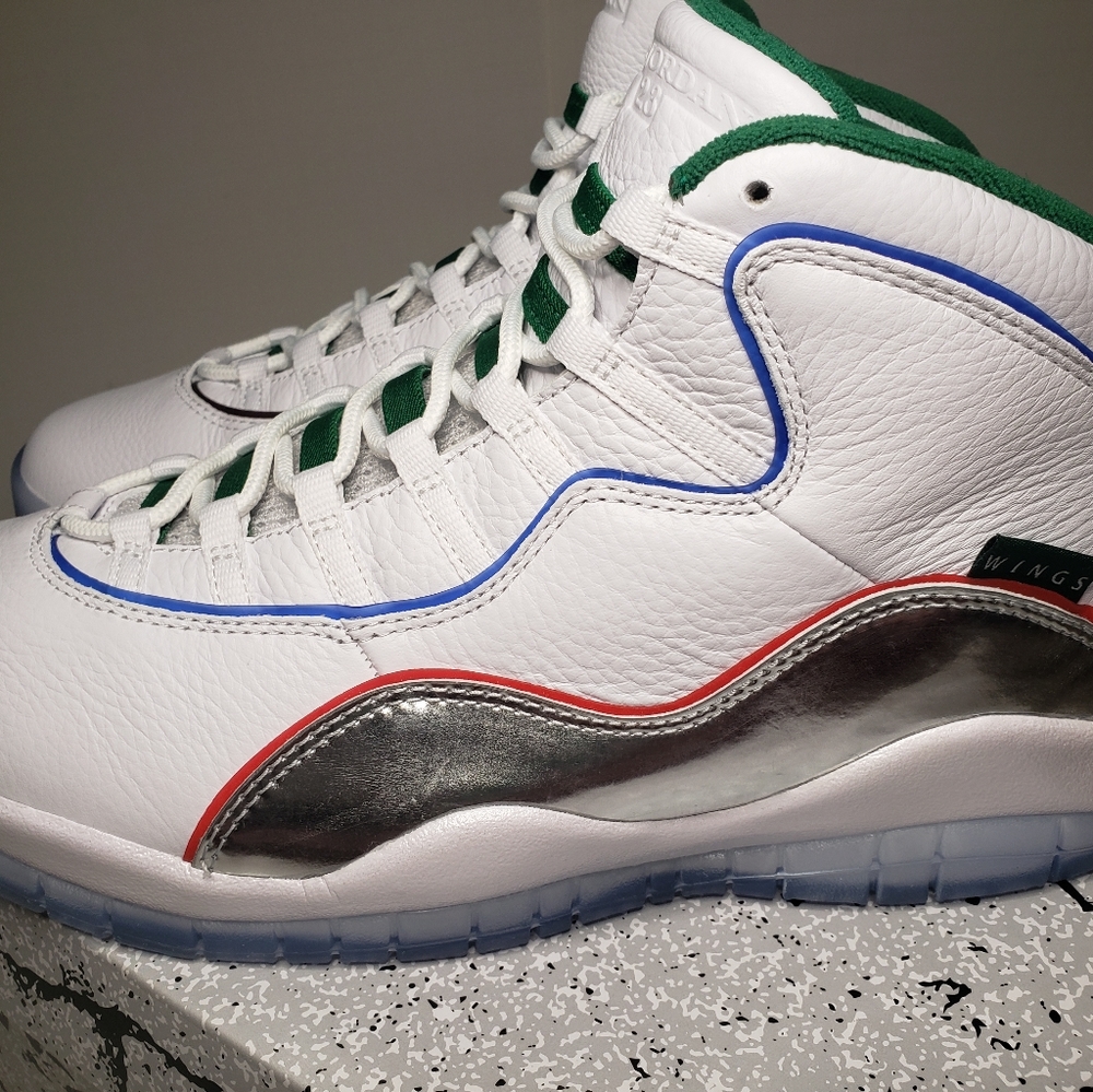 AIR JORDAN 10 RETRO 'WINGS' MENS 11.5 [CK4352-103] - Picture 11 of 16